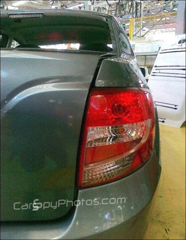Flagra do Novo Lada Granta 2012