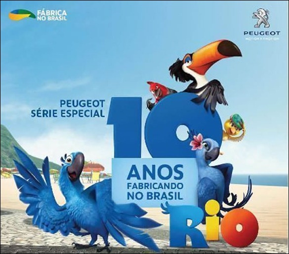 Peugeot lança série especial de 10 anos de produção no Brasil