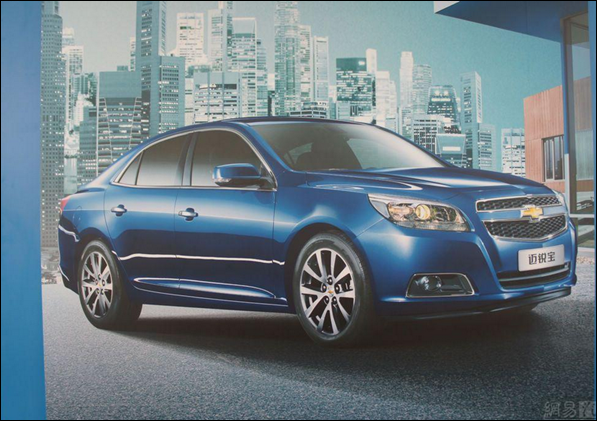 Outra imagem do Novo Chevrolet Malibu 2012