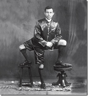 lentini, la maravilla de 3 piernas, 1910