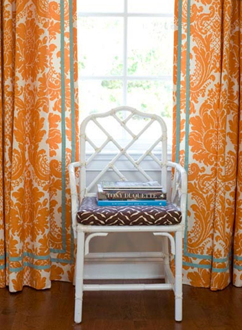 [orange drapes chinese chippendale chair designer palmer weiss[6].png]
