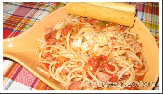 Chorizo Pasta P165 Chorizo Pasta P165