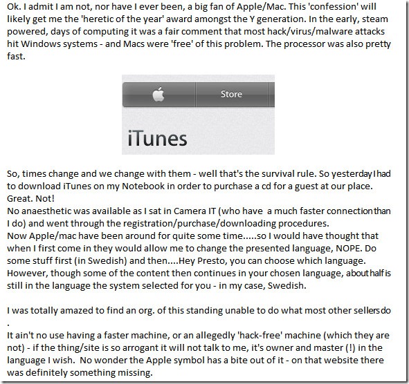 itunes rant