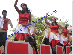 carnival tableau in Goa