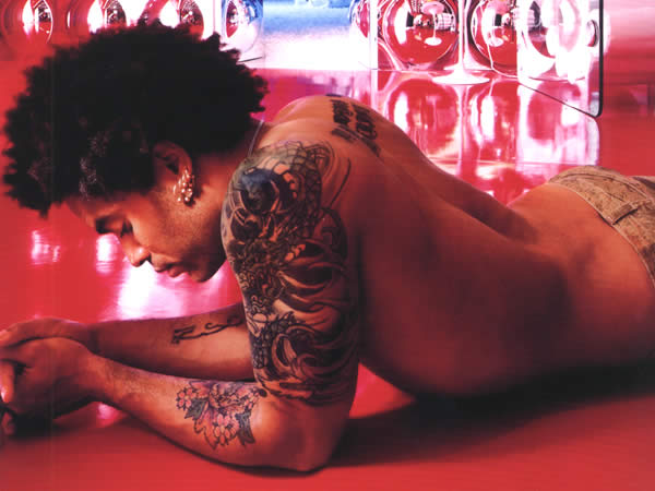 Lenny Kravitz в татуировках