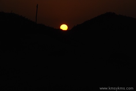 Sunset in Mancora