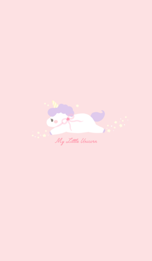 My little unicorn 카카오톡 테마