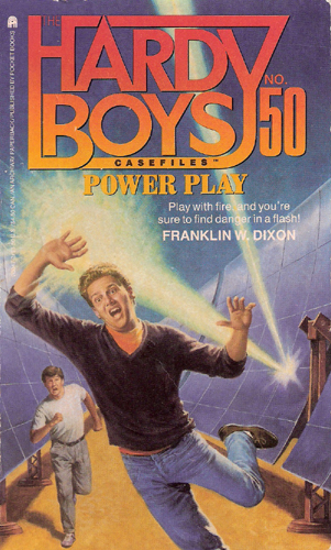 Hardy Boys Casefile #50 Power Play cover