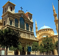 lib02m Beirut chiesa e moschea