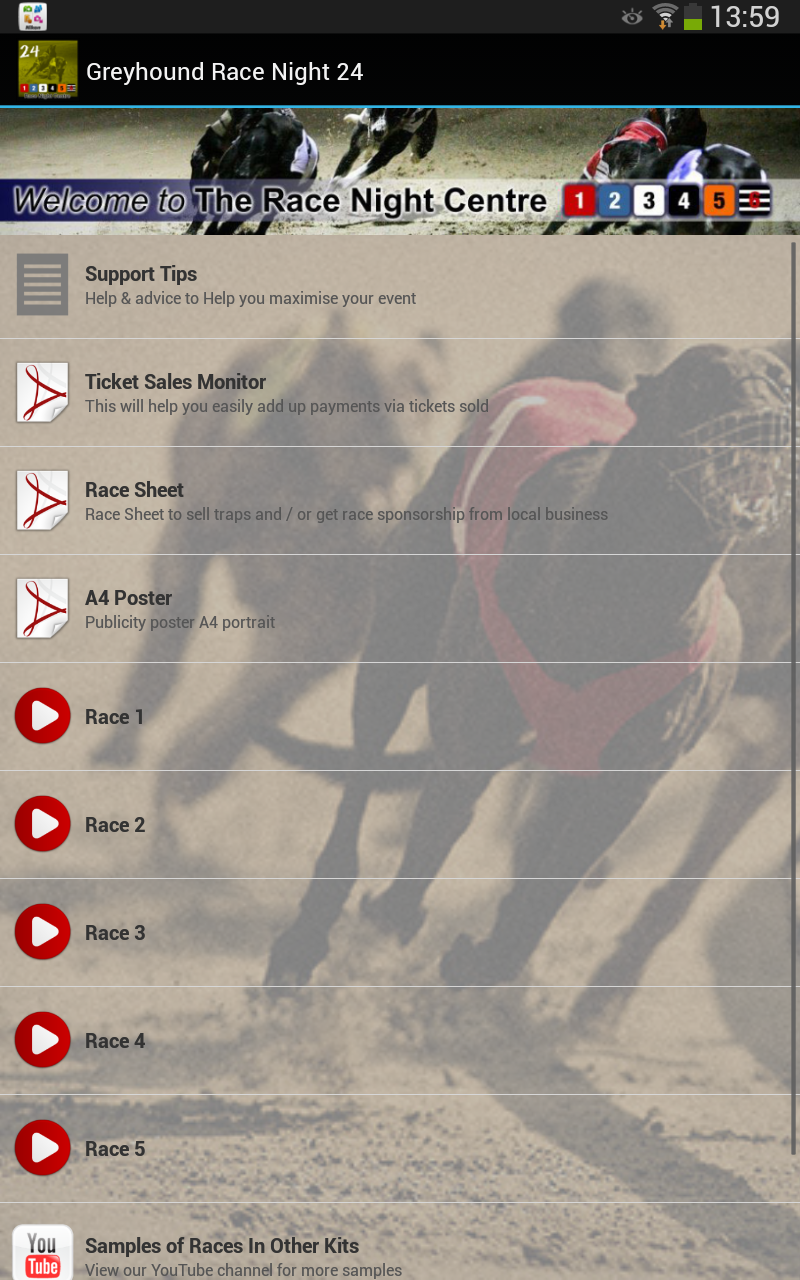 Greyhound Race Night - 24 Screen 3