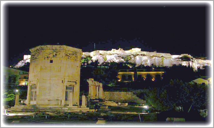  Αττική - Αθήνα - Θέα της Αθήνας Κάτω από την Ακρόπολη 