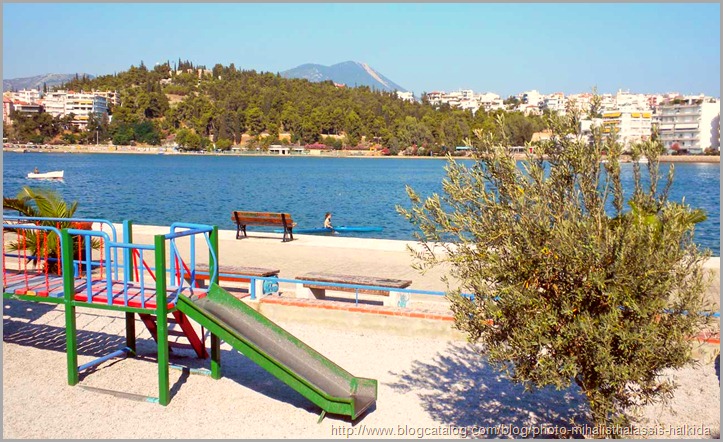 Χαλκίδα,πορθμός του Ευρίπου. Ευβοϊκός - Chalkis, the strait Evripou. Euboean