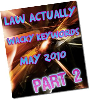 law actually keywords part 2