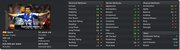My Football Manager 2011 skin