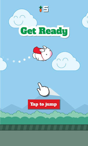 【免費休閒App】Super Bunny - jump for carrots-APP點子