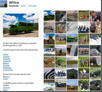 Flickr Africa set