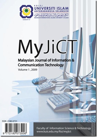 Cover MyJICT 2009