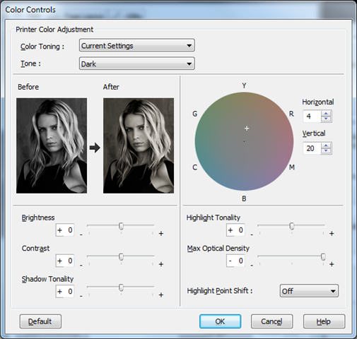 Settings or a warm toned black and white image