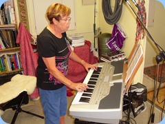 Yvonne Moller feeling right at home on the Korg Pa1X