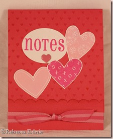 hearts matchbook notes