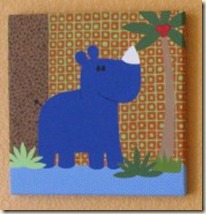 Rhino painting