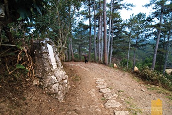 The Path to Sagada's Cavalry Hill
