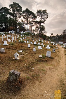 Grave Markers Dotting Sagada's Calvary Hills
