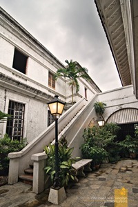 One of the Many Courtyards in Plaza San Luis in Intramuros, Manila