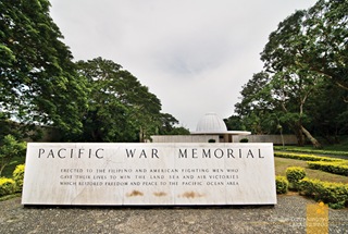 Corregidor's Pacific War Memorial Marker