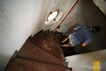Spiral Staircase at Corregidor's Lighthouse