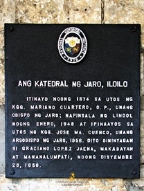 Jaro Cathedral's Historical Marker