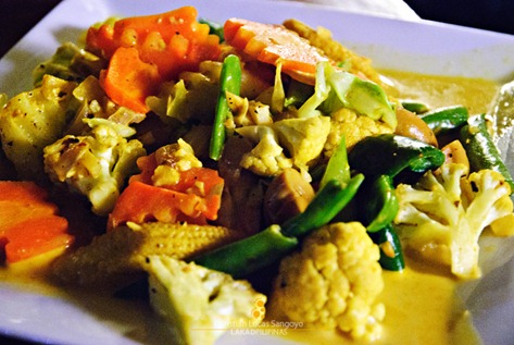 Vegetable Curry at Kawayanan Grill Station