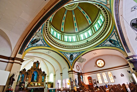 The Majestic Dome of the San Diego Cathedral in Silay City