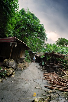 The Sheds Along the Mouth of Wawa Dam