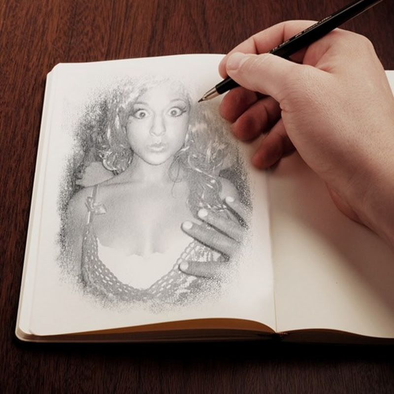 Generador de dibujo a lápiz de tu cara