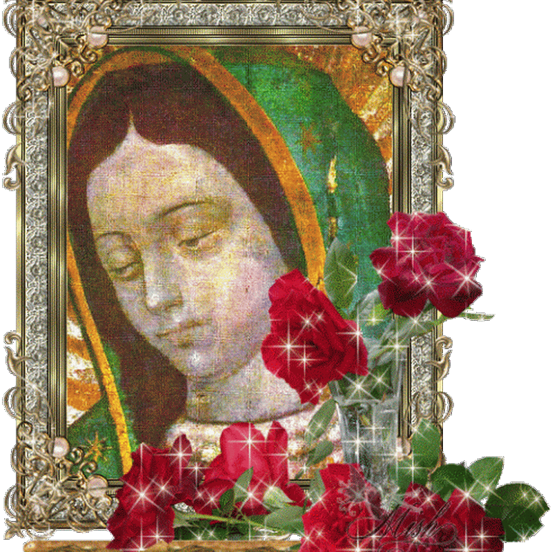 Gifs y postales de la Virgen de Guadalupe