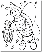 Dibujos de insectos para pintar y colorear - Colorear dibujos infantiles