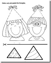 niños triangulos