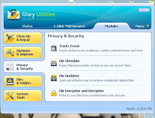 Glary Utilities-Ultimate System Maintenance & Security Solution-Download Free