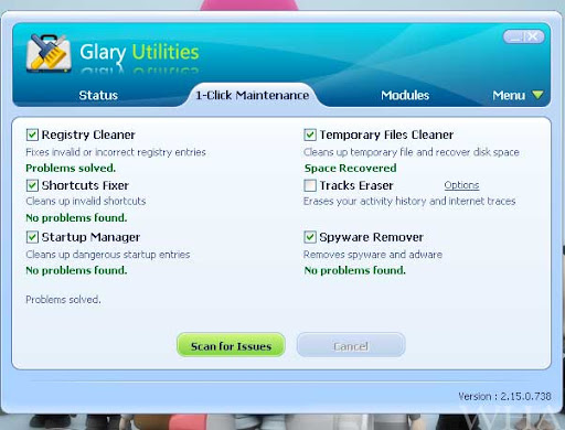 Glary Utilities pro - Ultimate System Maintenance & Security Solution- registry cleaner