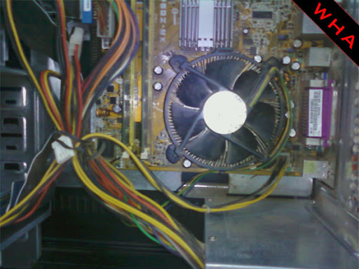 CPU Overheating-Apply Thermal Grease on Heat Sink 
 image