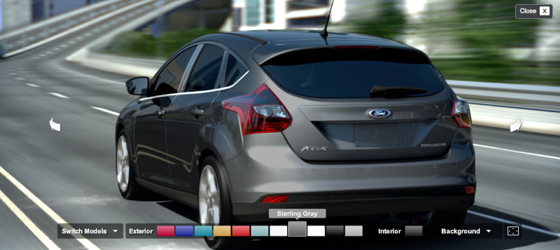 Colori Ford Focus 2011