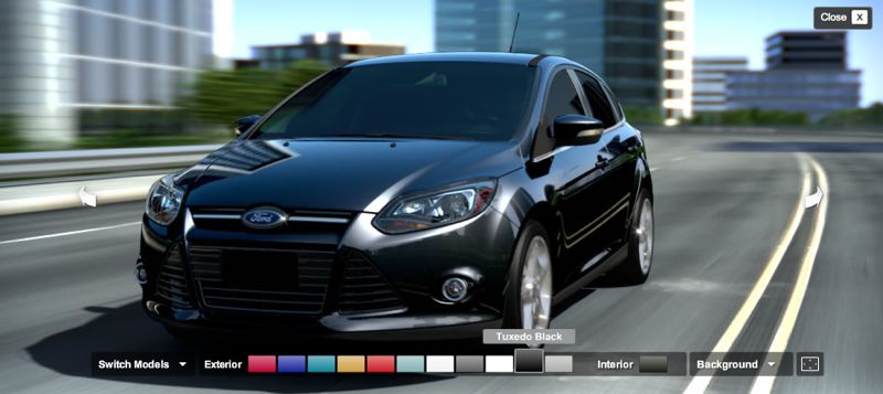 Colori Ford Focus 2011