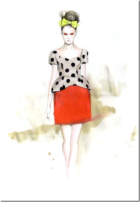 Fashion Ilustração  Caroline Andrieu  Portfólio (3)