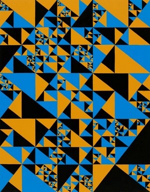 JAMES SIENA, Untitled (Iterative grid, second version), 2009 