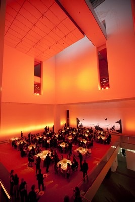 The MoMA Atrium during 2010 Film Benefit