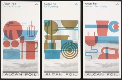 Rolf Harder, Alcan Foil Brochures for the Aluminium Company of Canada, c. 1960-1962