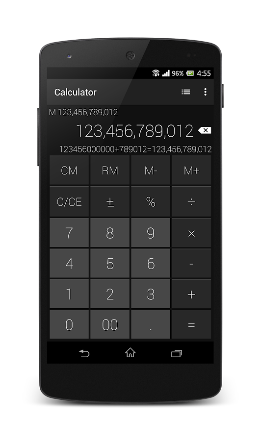 Calculator-A simple & stylish - screenshot