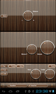 download Poweramp ผิวไม้ free