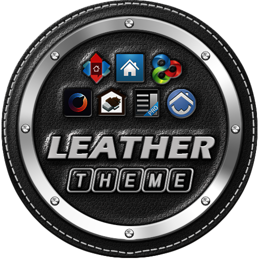 Leather GO APEX NOVA ADW Theme LOGO-APP點子